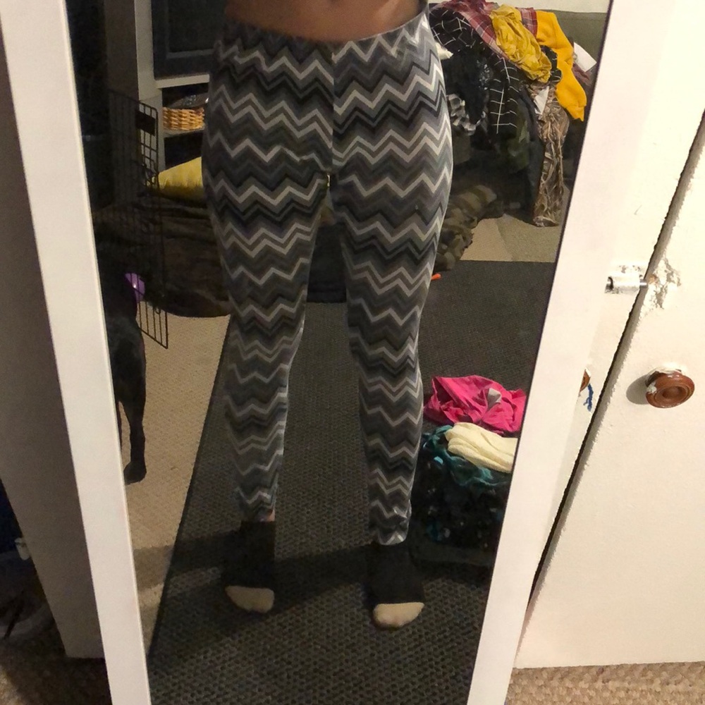 Stripped Leggings